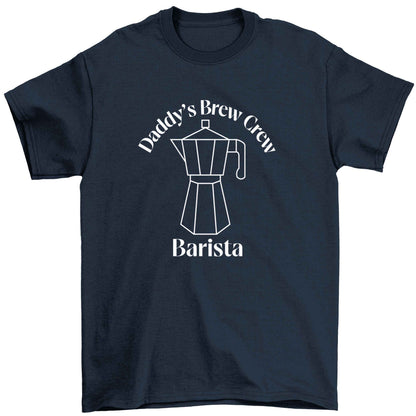 Daddy's brew crew Children's navy Tshirt 12-13 Years