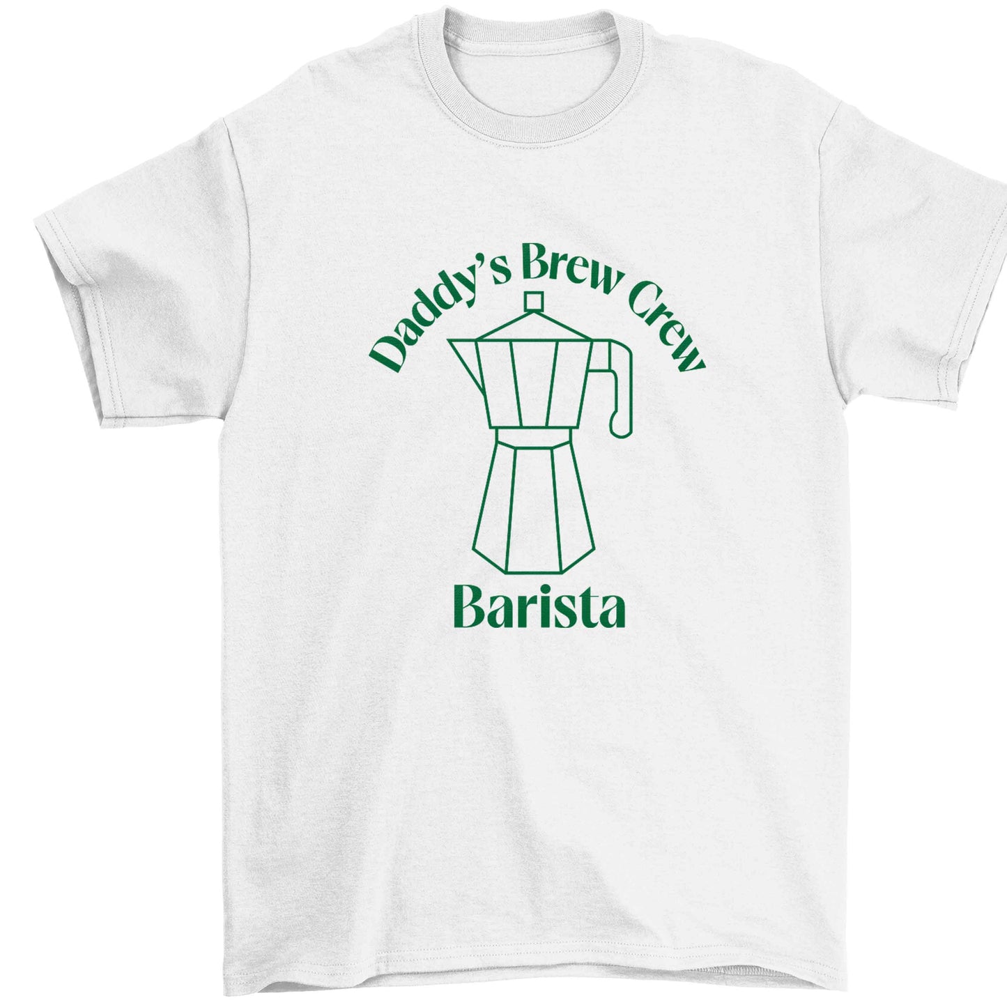 Daddy's brew crew Children's white Tshirt 12-13 Years