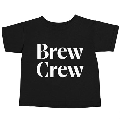 Brew crew Black baby toddler Tshirt 2 years