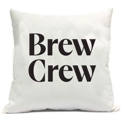 Brew crew cushion cover