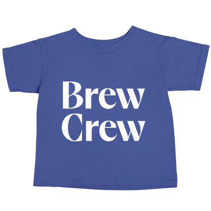Brew crew blue baby toddler Tshirt 2 Years