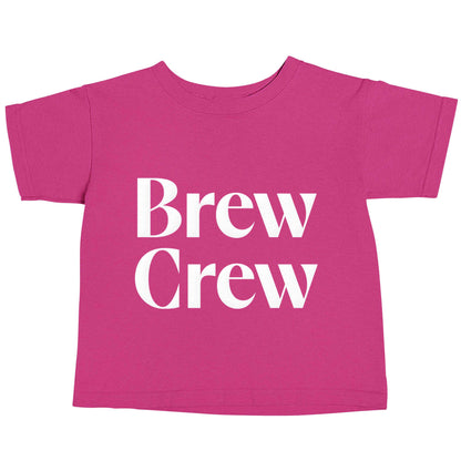 Brew crew pink baby toddler Tshirt 2 Years