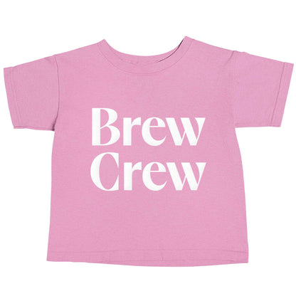 Brew crew light pink baby toddler Tshirt 2 Years