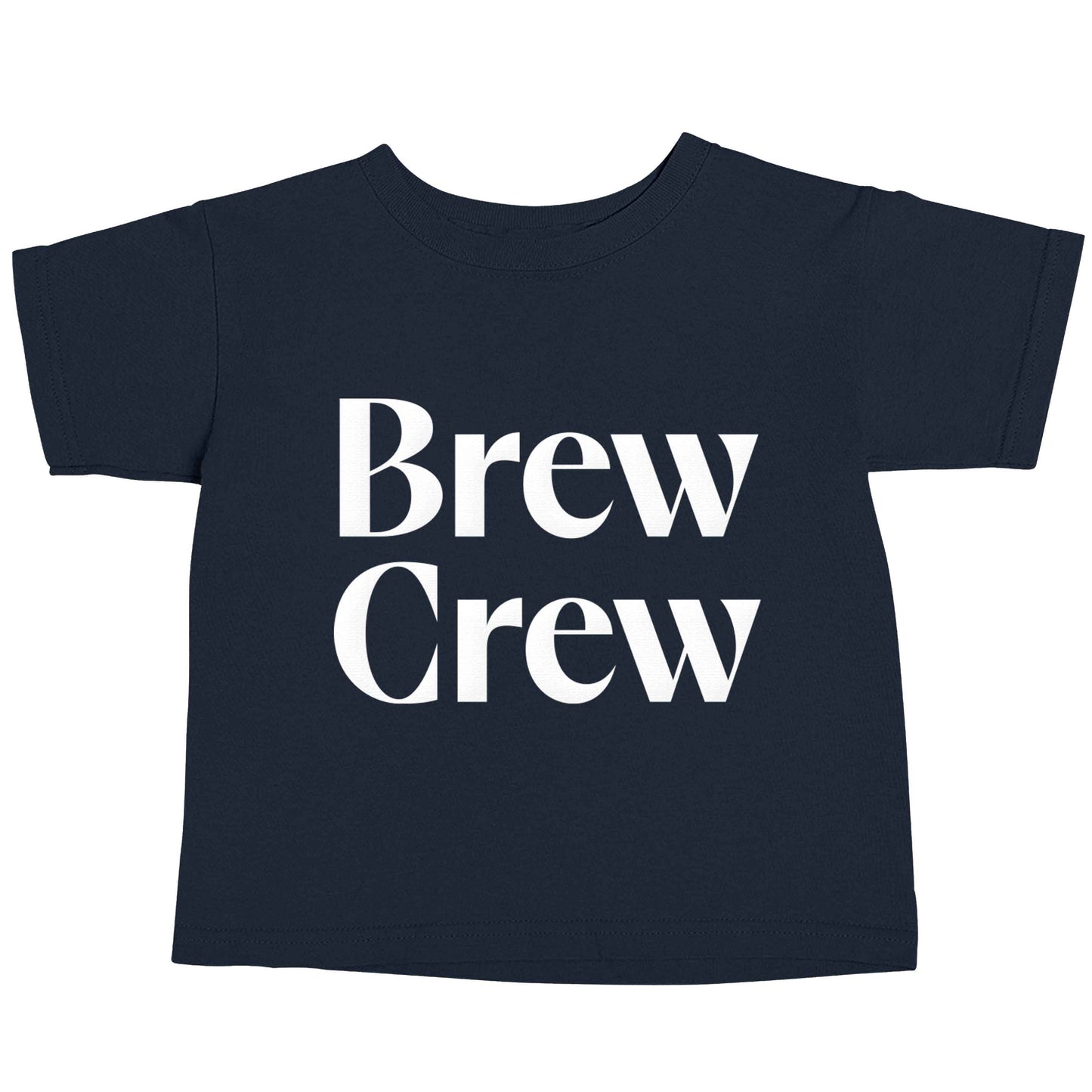 Brew crew navy baby toddler Tshirt 2 Years