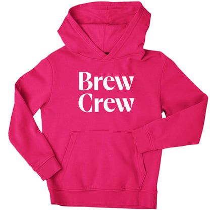 Brew crew children's pink hoodie 12-13 Years