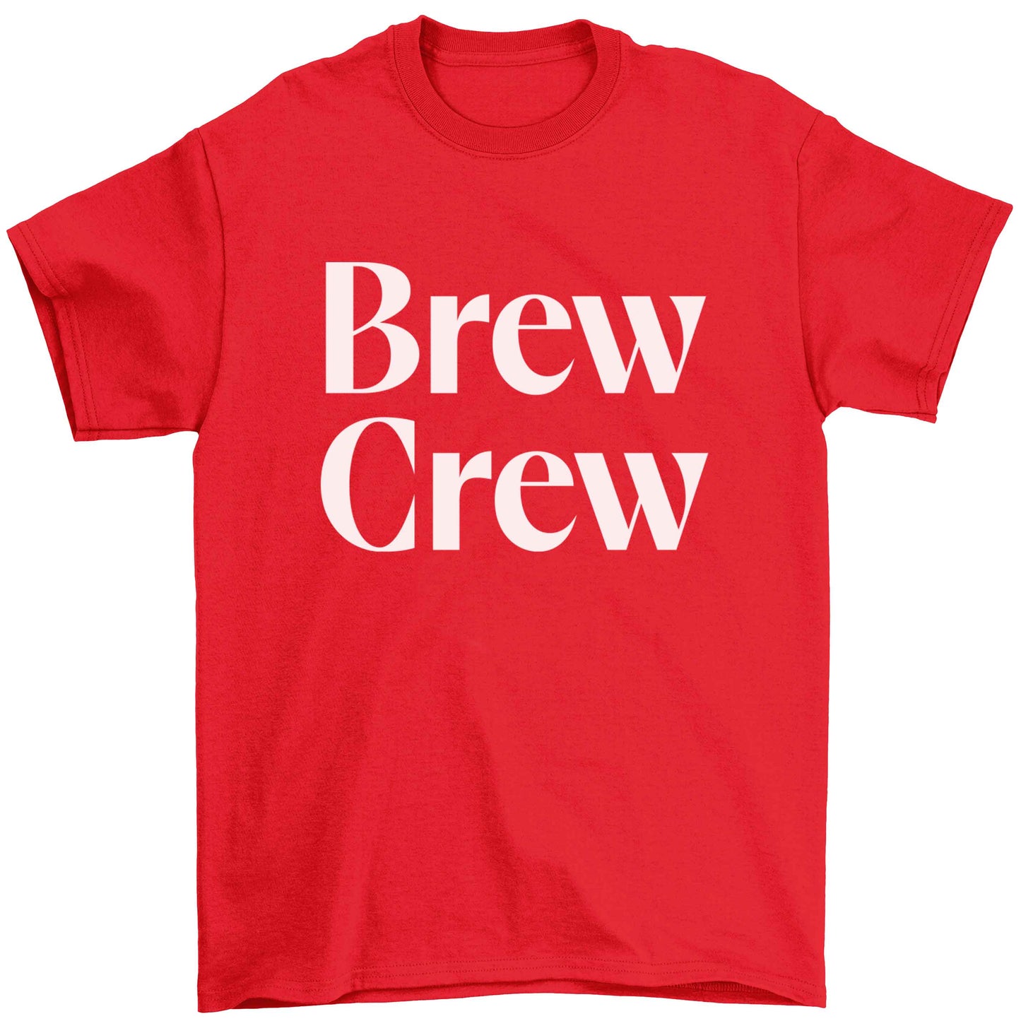 Brew crew Children's red Tshirt 12-13 Years