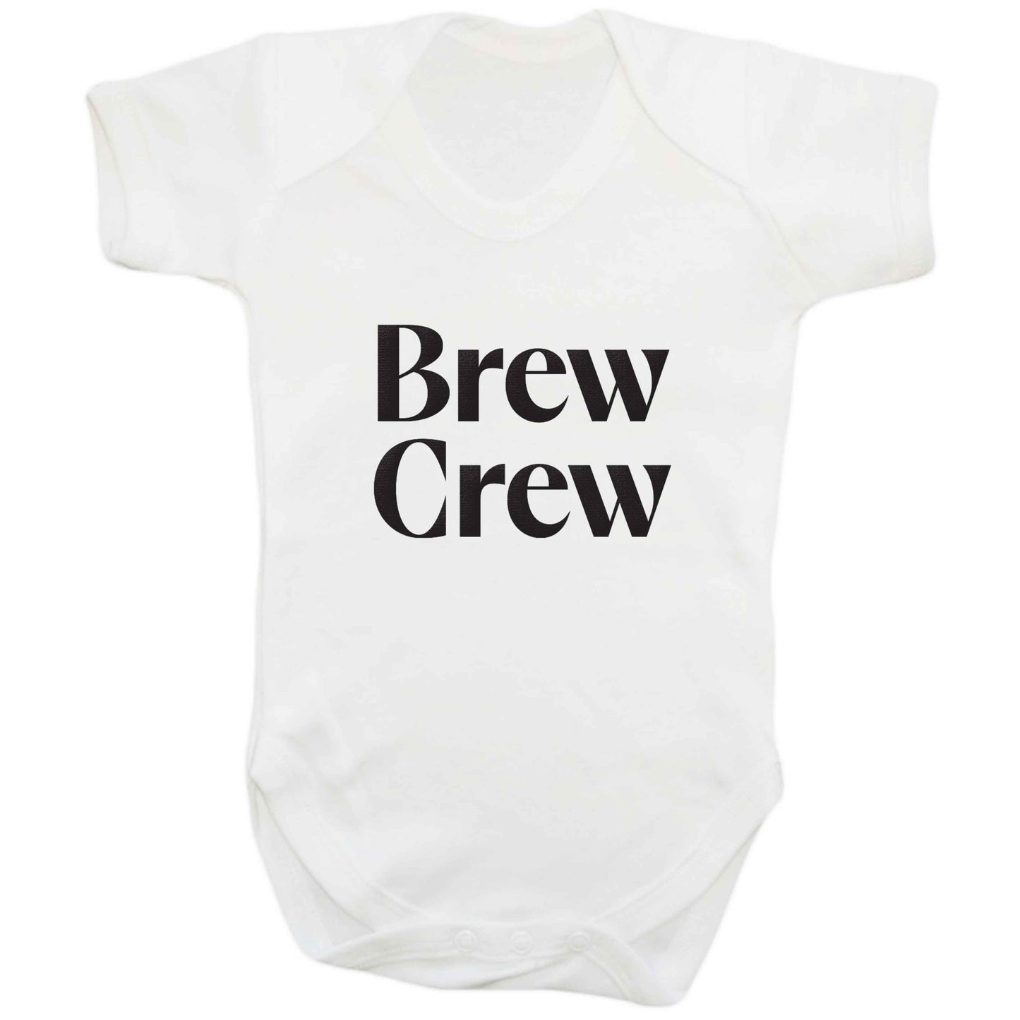 Brew crew baby bodysuit white 18-24 months