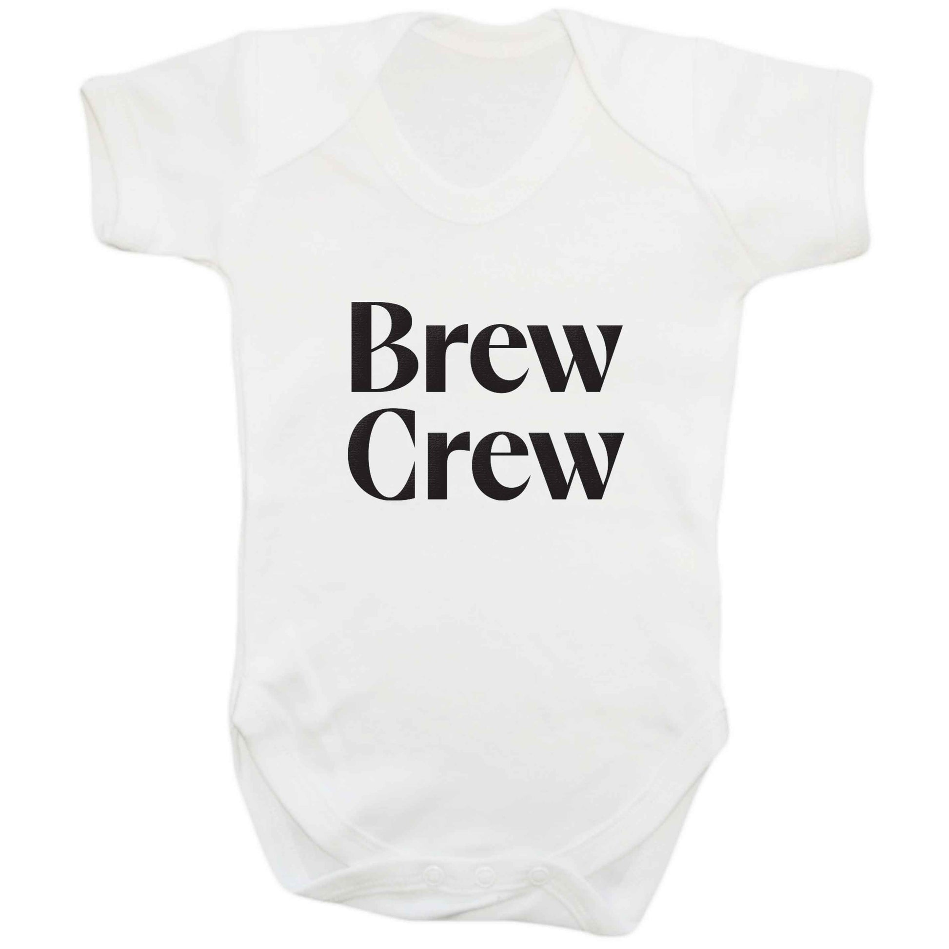 Brew crew baby bodysuit white 18-24 months