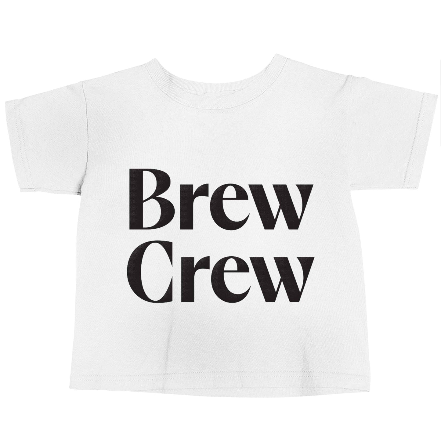 Brew crew white baby toddler Tshirt 2 Years