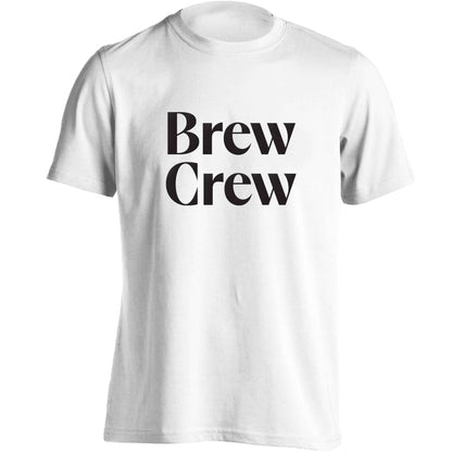 Brew crew adults unisex white Tshirt 2XL