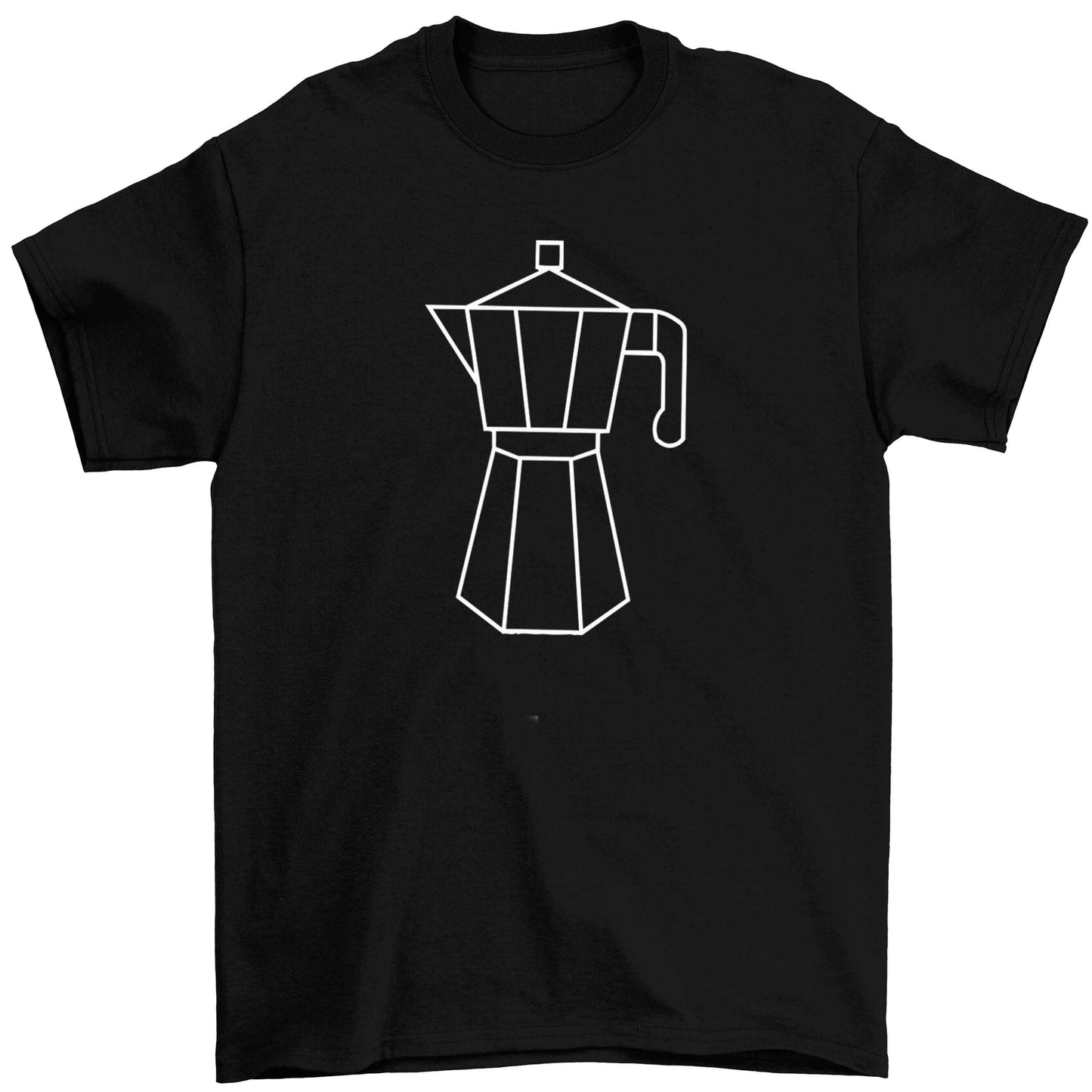 Mokka pot  Children's black Tshirt 12-13 Years