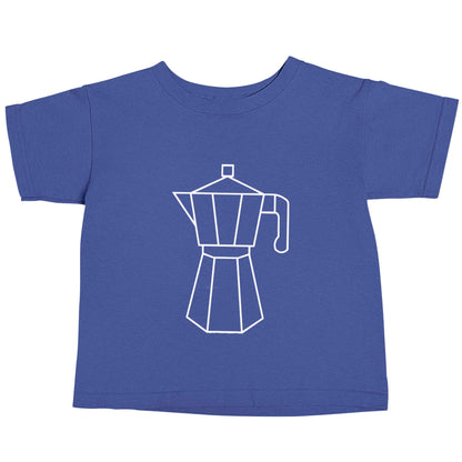Mokka pot  blue baby toddler Tshirt 2 Years