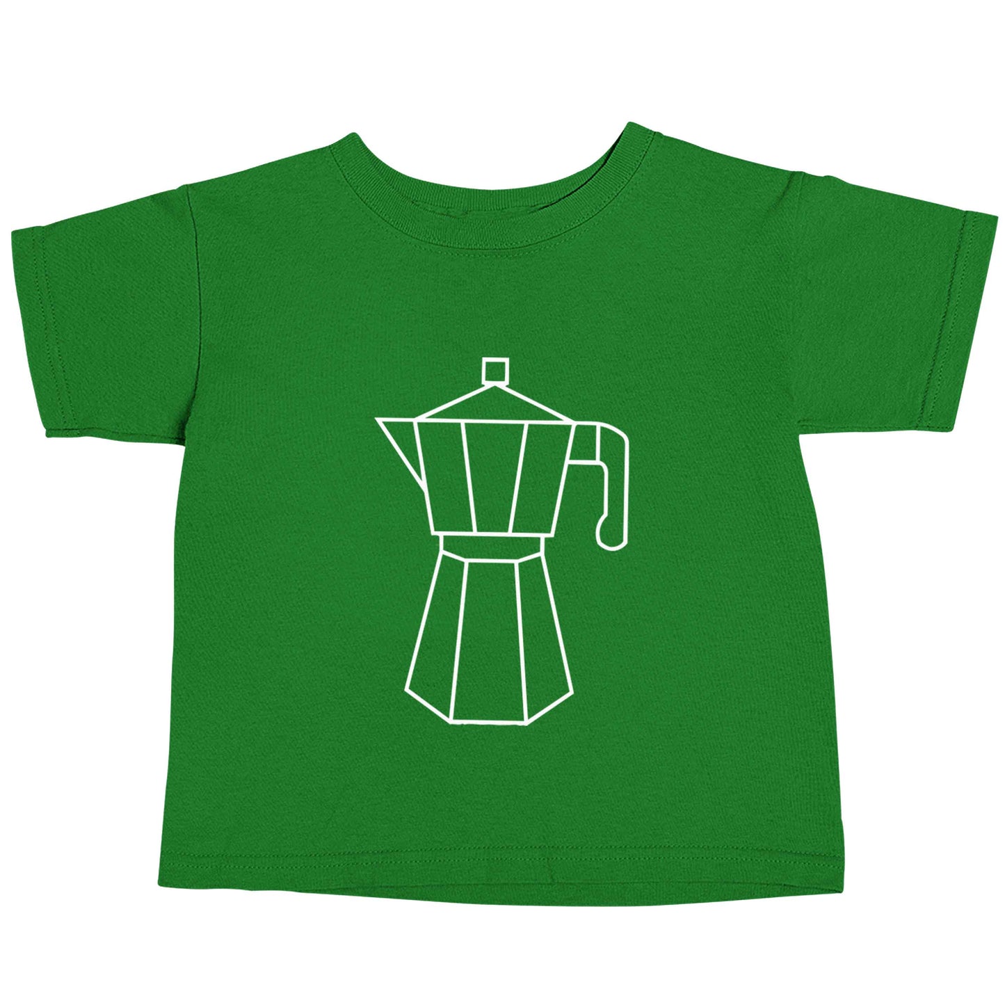 Mokka pot  green baby toddler Tshirt 2 Years