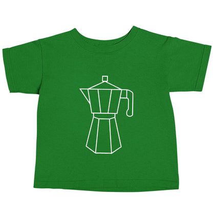 Mokka pot  green baby toddler Tshirt 2 Years