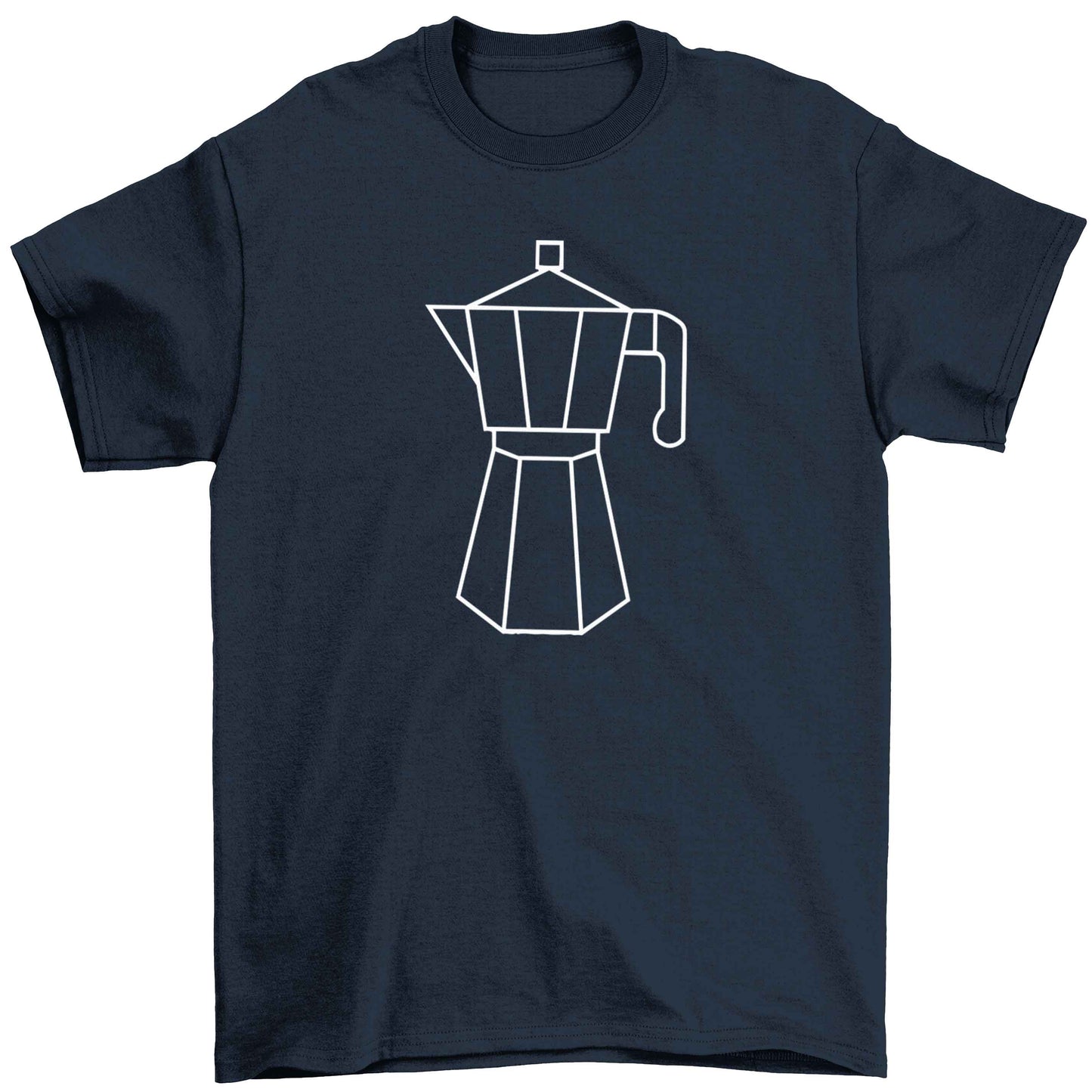 Mokka pot  Children's navy Tshirt 12-13 Years