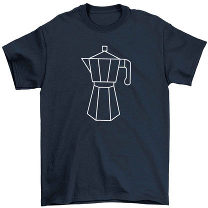 Mokka pot  Children's navy Tshirt 12-13 Years