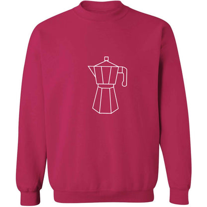 Mokka pot  adult's unisex pink sweater 2XL