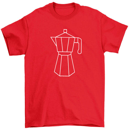 Mokka pot  Children's red Tshirt 12-13 Years