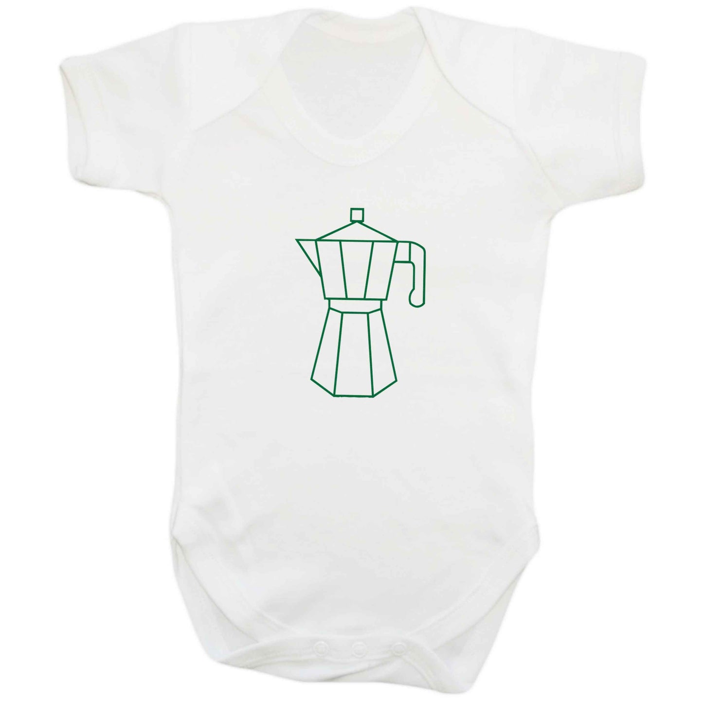 Mokka pot  baby bodysuit white 18-24 months