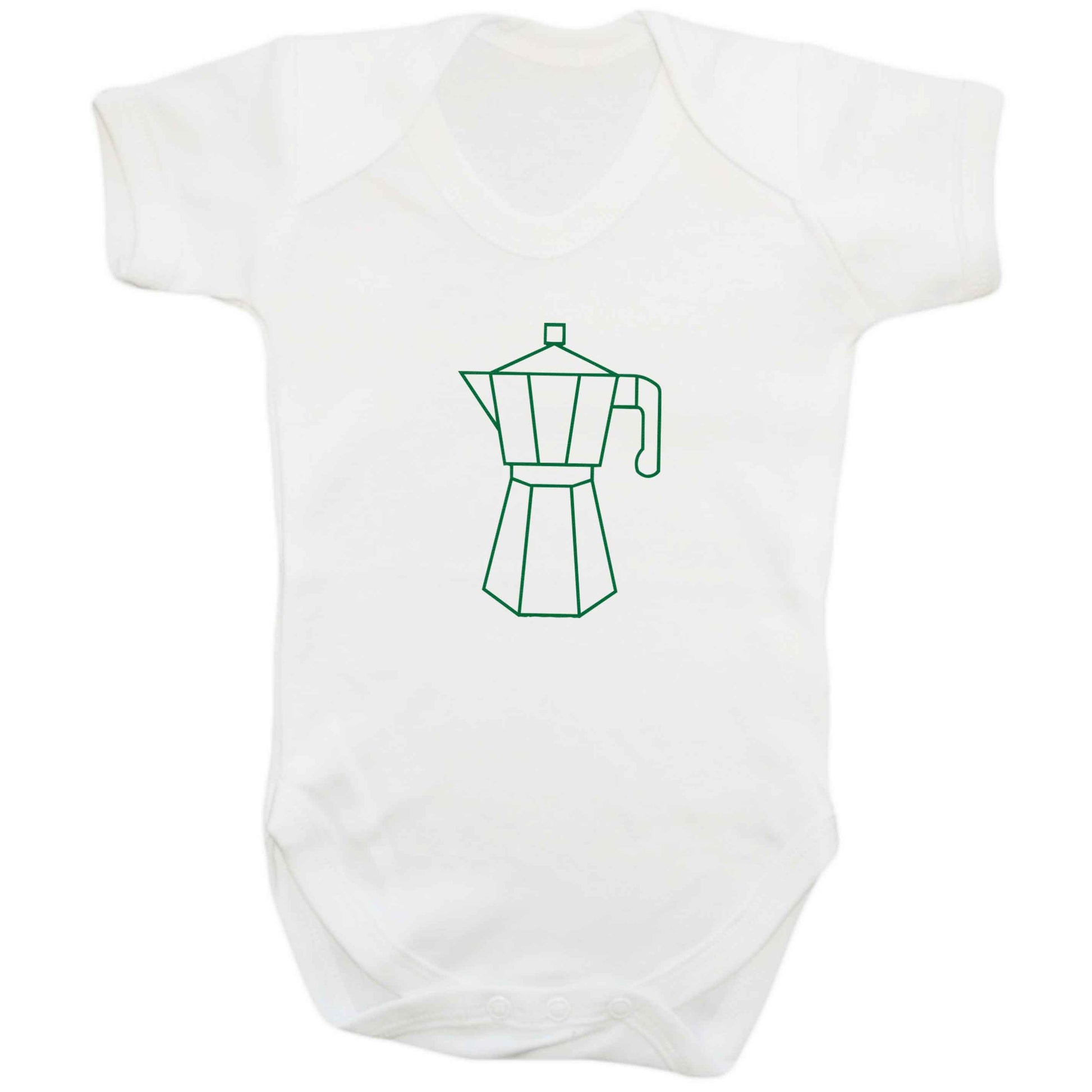Mokka pot  baby bodysuit white 18-24 months