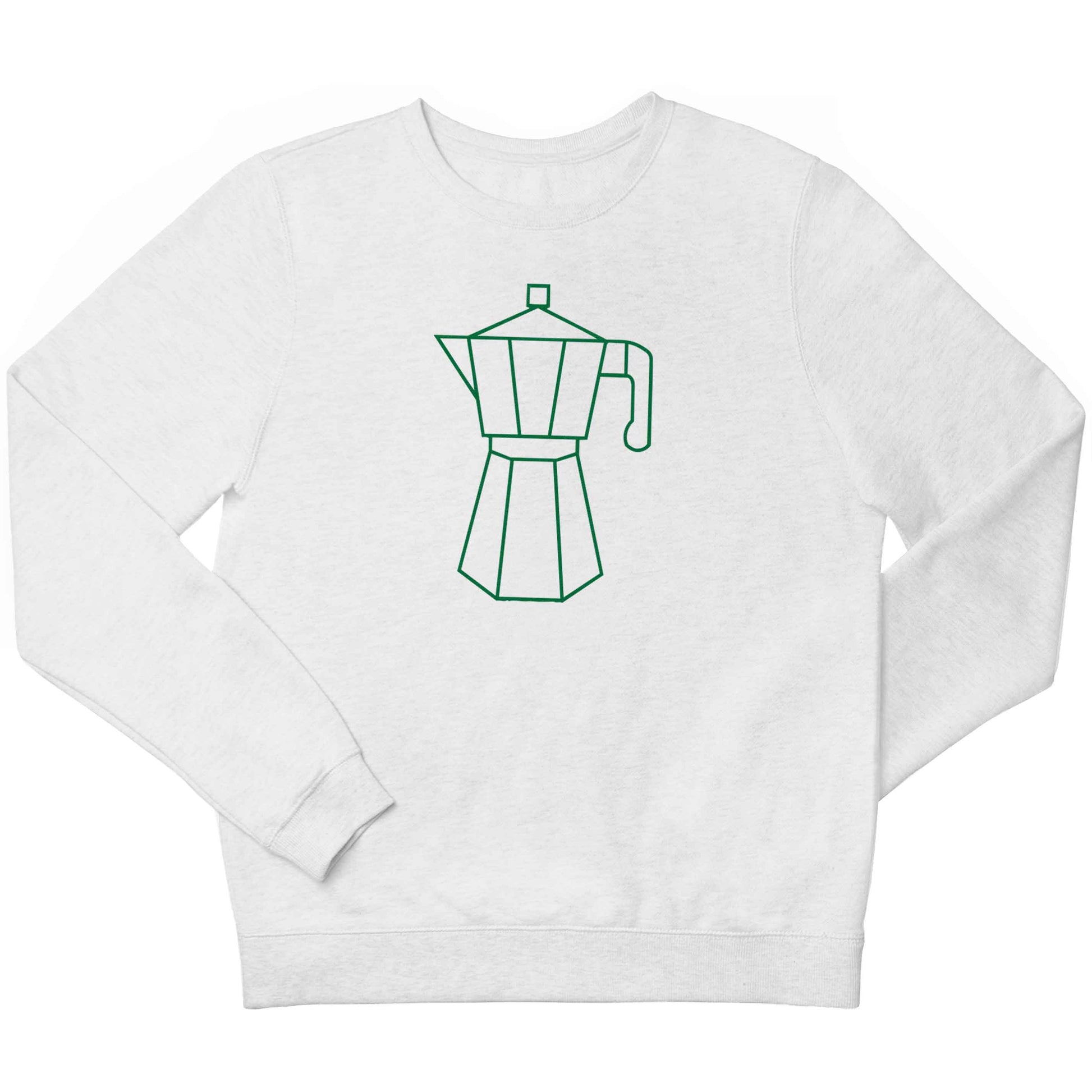 Mokka pot  children's white sweater 12-13 Years