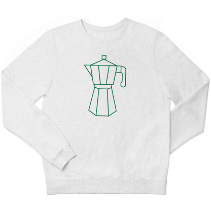Mokka pot  children's white sweater 12-13 Years
