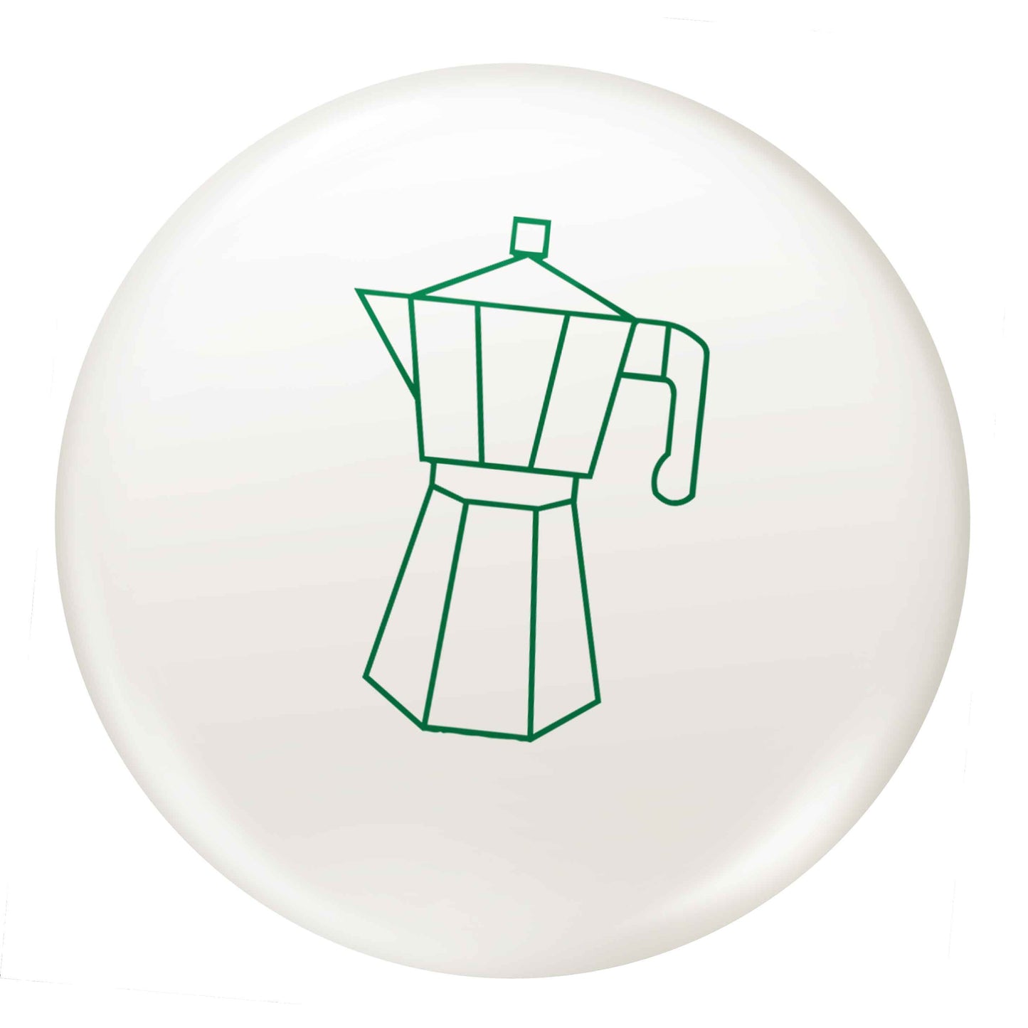 Mokka pot  small 25mm Pin badge