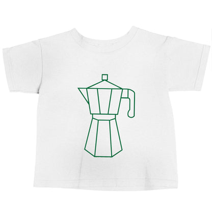 Mokka pot  white baby toddler Tshirt 2 Years