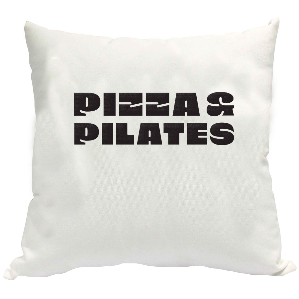 Pizza and pilates cushion cover