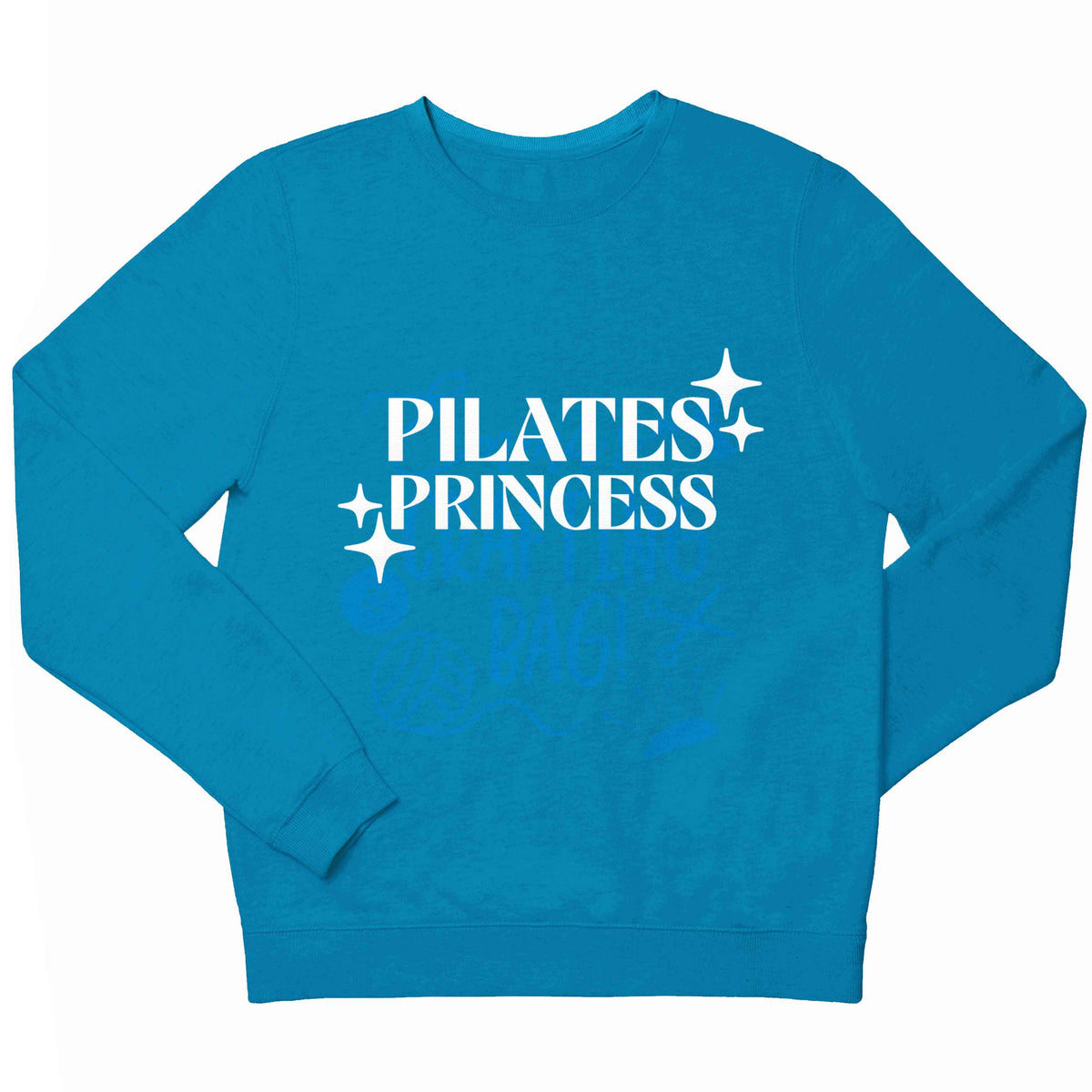 Pilates princess children's blue sweater 12-13 Years