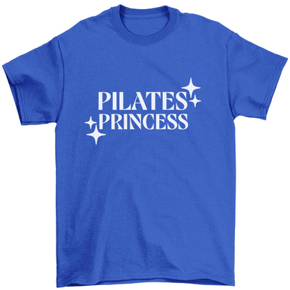 Pilates princess Children's blue Tshirt 12-13 Years