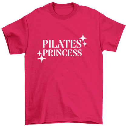 Pilates princess Children's pink Tshirt 12-13 Years