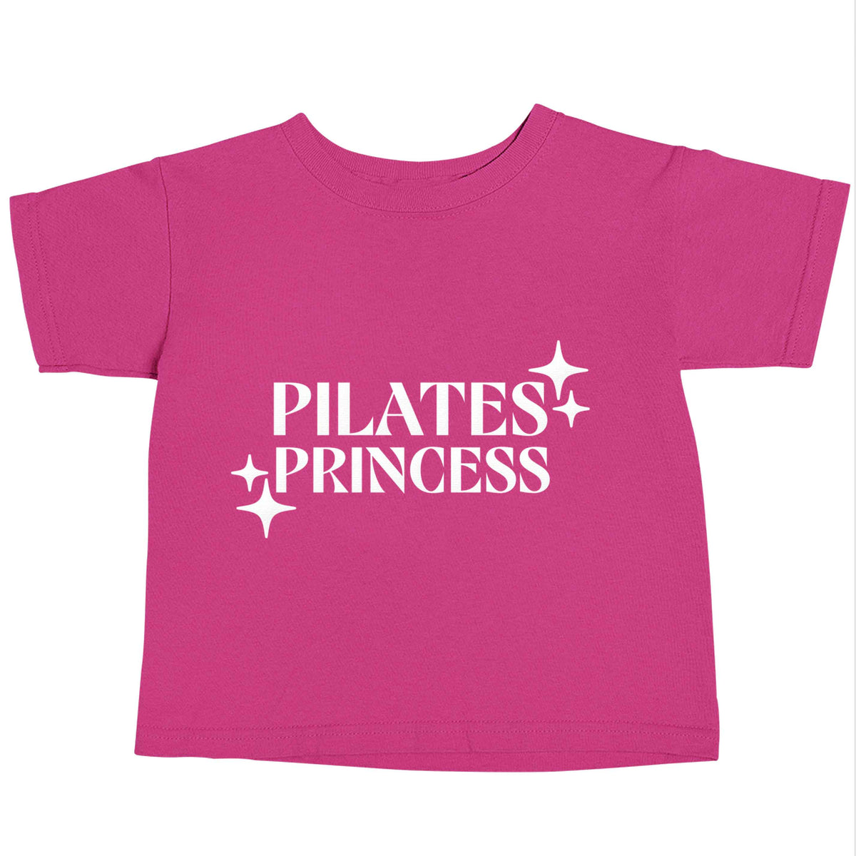 Pilates princess pink baby toddler Tshirt 2 Years