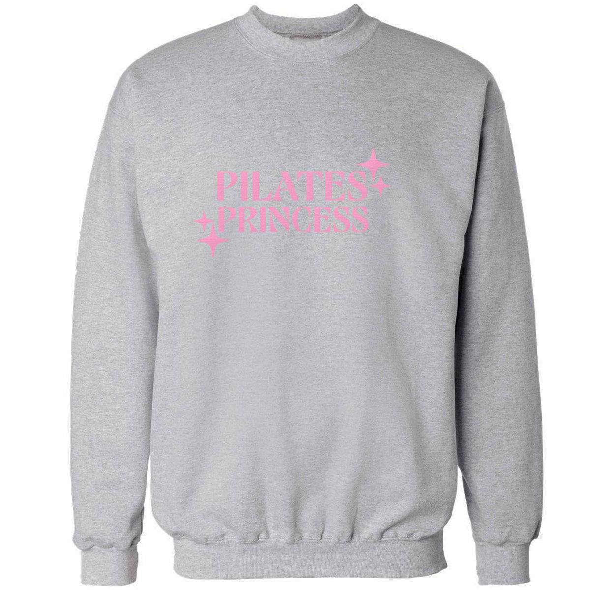 Pilates princess adult's unisex grey sweater 2XL