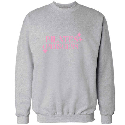Pilates princess adult's unisex grey sweater 2XL
