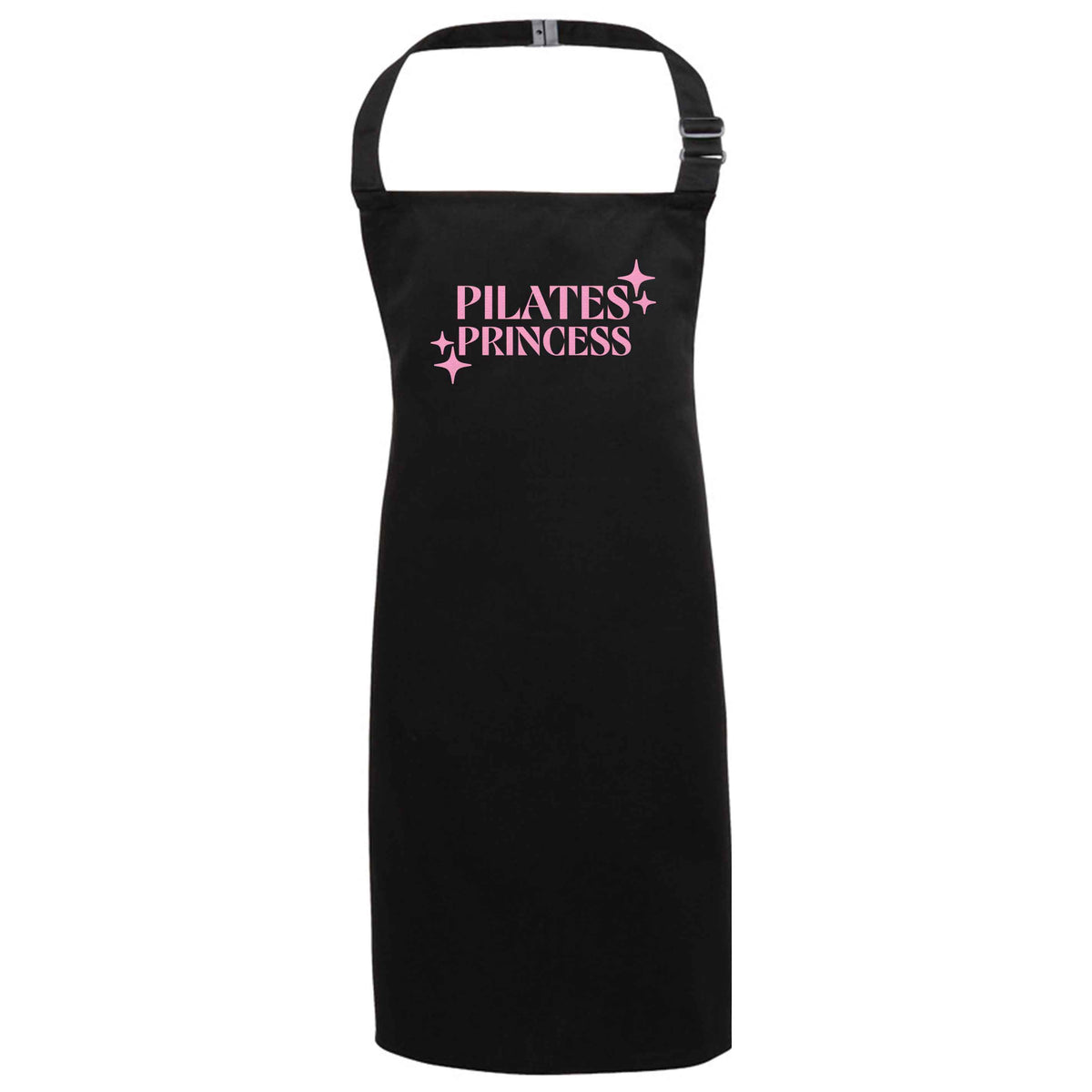 Pilates princess black apron 7-10 years