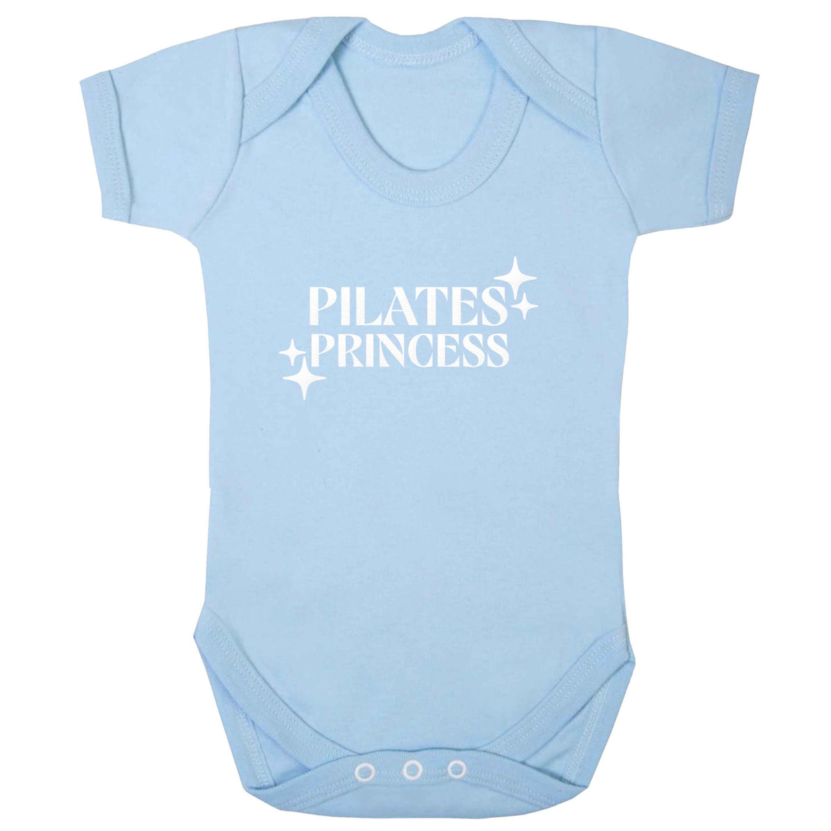 Pilates princess baby bodysuit pale blue 18-24 months