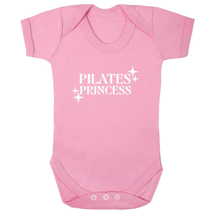 Pilates princess baby bodysuit pale pink 18-24 months