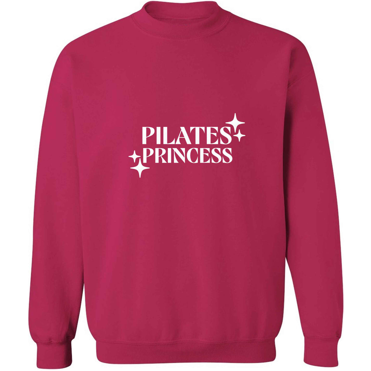 Pilates princess adult's unisex pink sweater 2XL