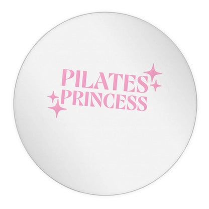 Pilates princess 24 @ 45mm matt circle stickers