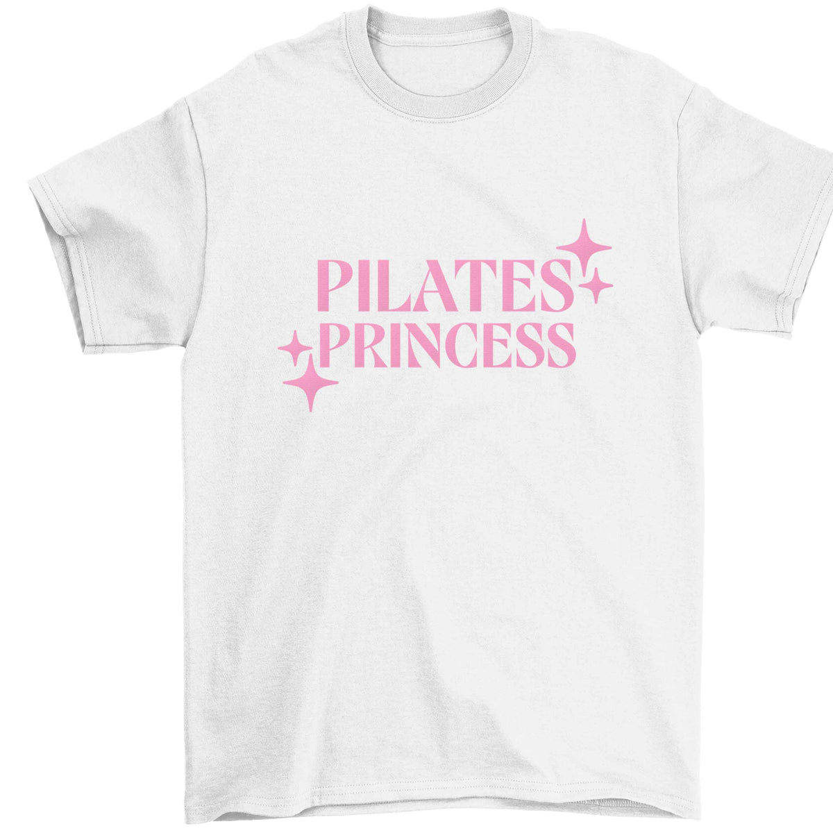 Pilates princess Children's white Tshirt 12-13 Years