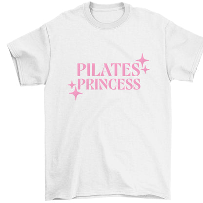 Pilates princess Children's white Tshirt 12-13 Years