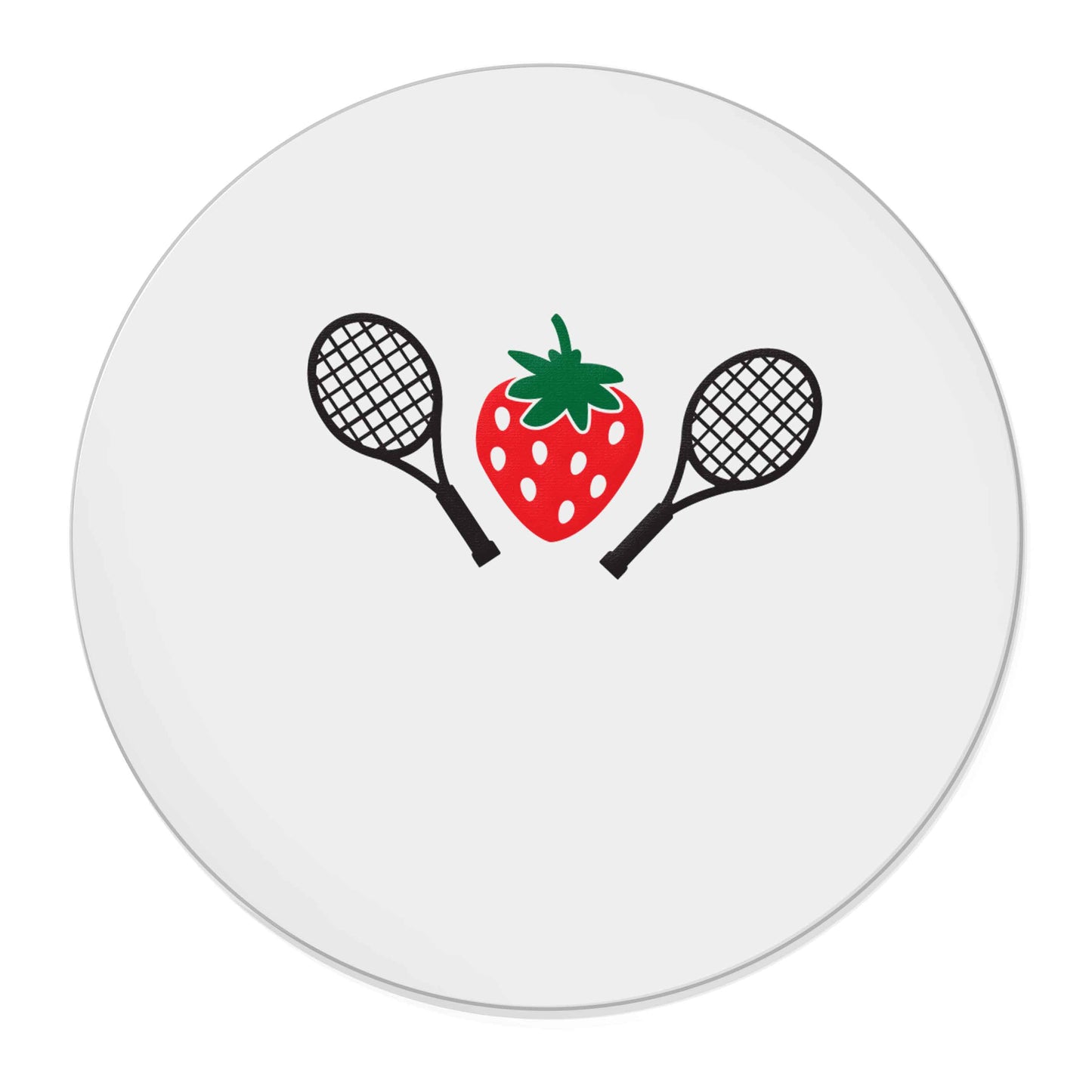 Strawberry and tennis | Magnet