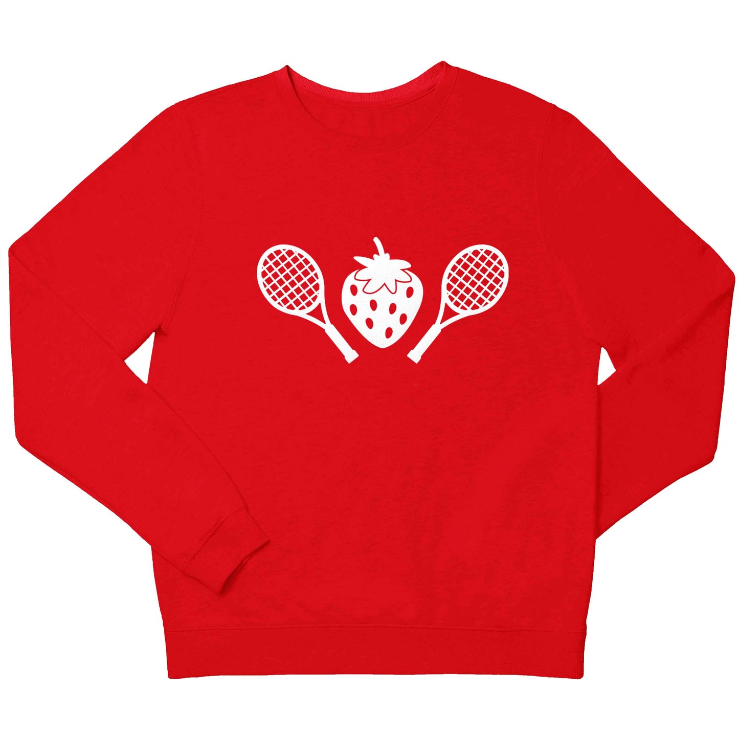 Strawberry and tennis children's grey sweater 12-13 Years