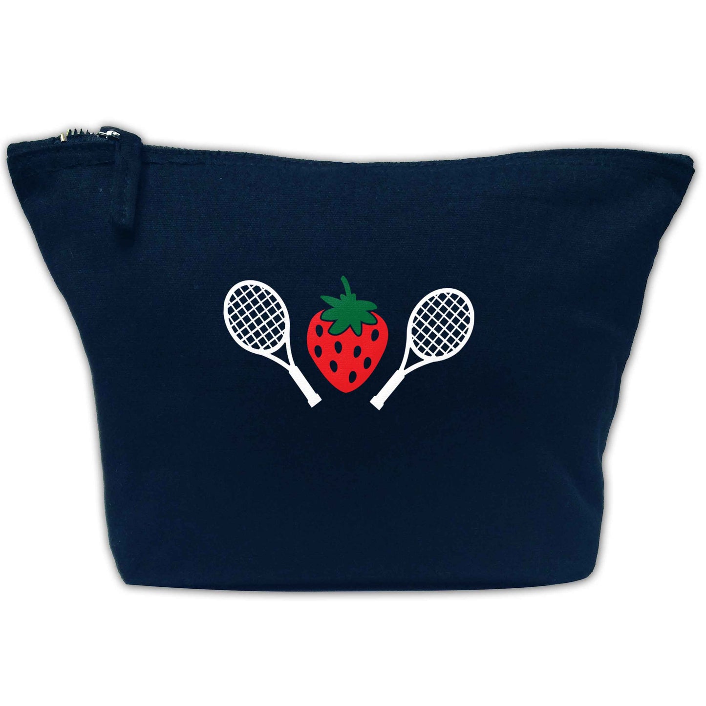Strawberry and tennis | Makeup / wash bag
