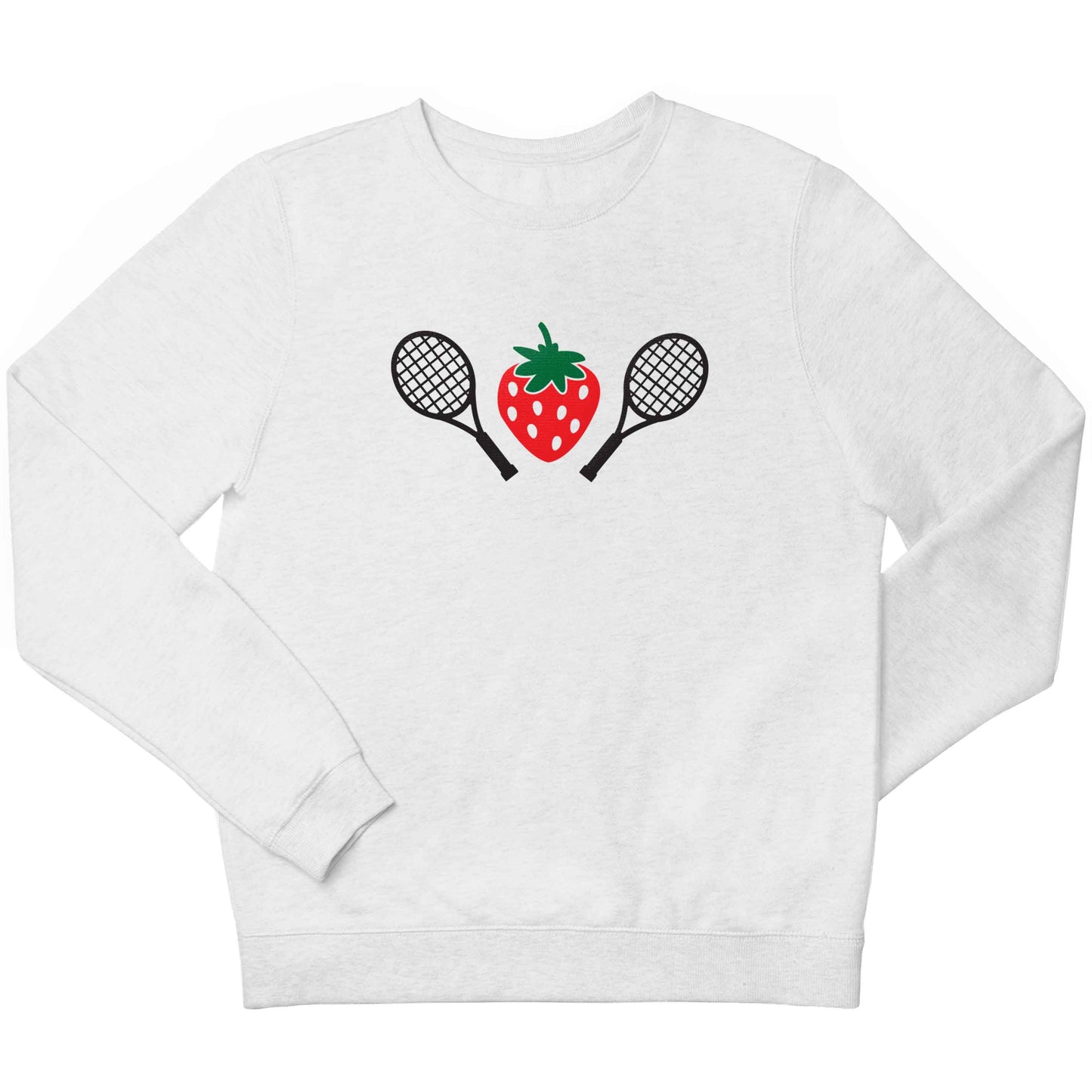 Strawberry and tennis children's white sweater 12-13 Years