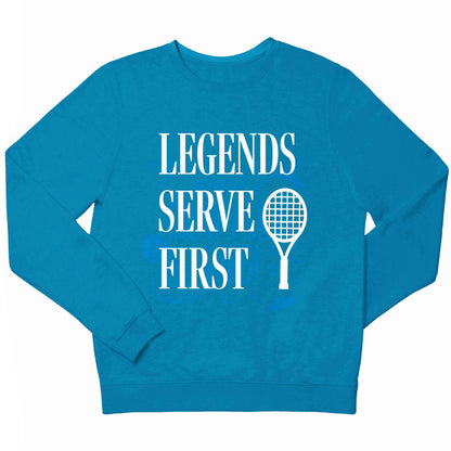 Legends serve first children's blue sweater 12-13 Years