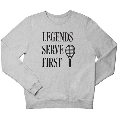 Legends serve first children's grey sweater 12-13 Years