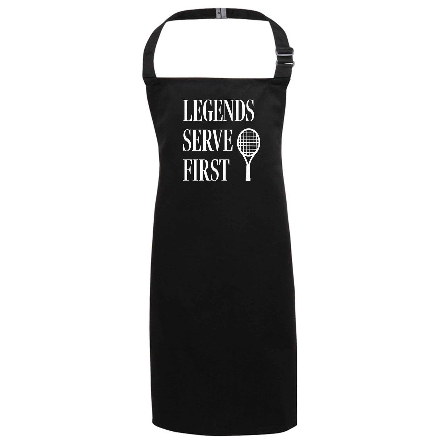 Legends serve first black apron 7-10 years
