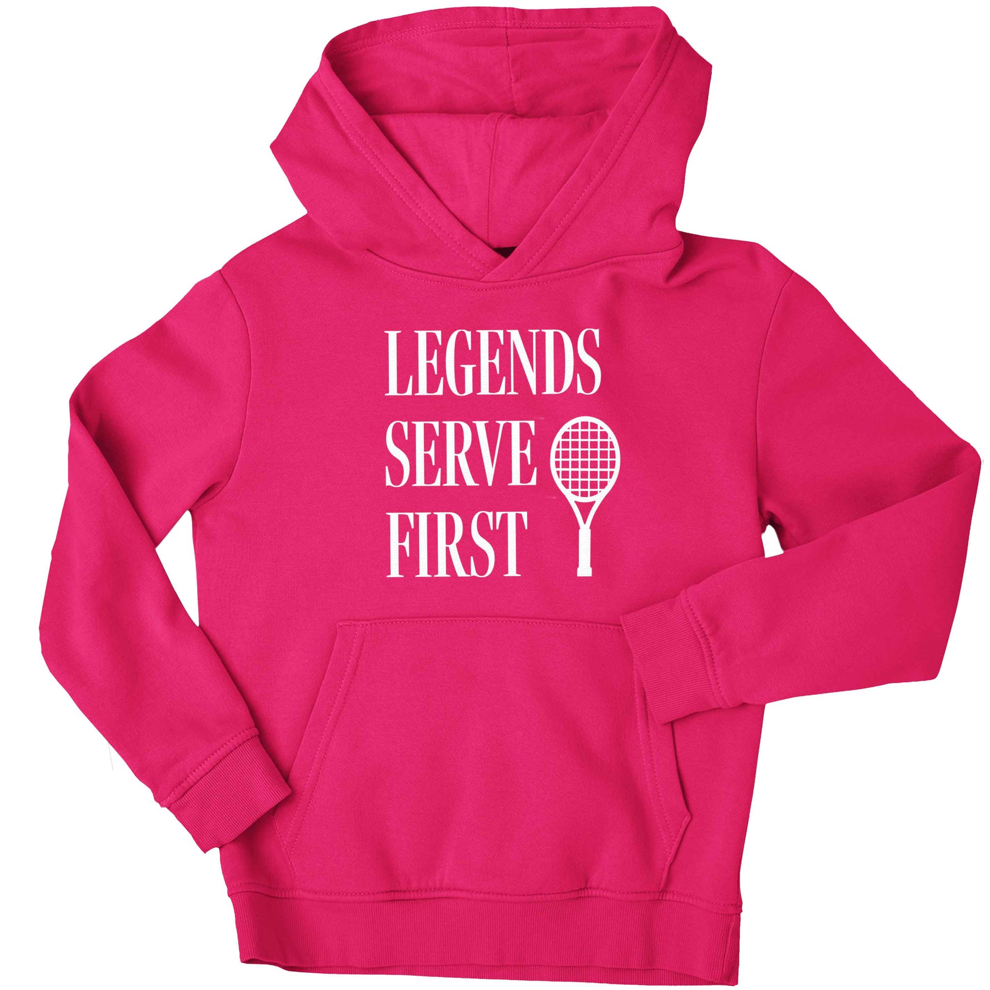 Legends serve first children's pink hoodie 12-13 Years